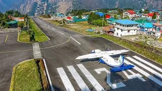 Thumbnail: (4K) LUKLA Airport Plane Spotting - Sita Air Do228 SPECTACULAR Landing and Take-off