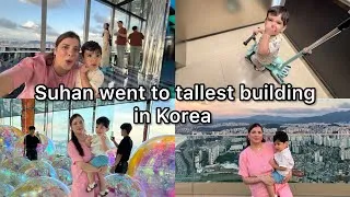 Thumbnail: suhan went to tallest building in Korea and he smelled his potty
