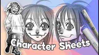 Thumbnail: Making Manga | How to Create Character Sheets, Character Designs, and Keep Characters Consistent