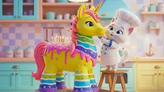 Thumbnail: Cute Kitten Bakes Mini Cake Birthday Surprises for Friends on Noel Day 🎄🍰🐱