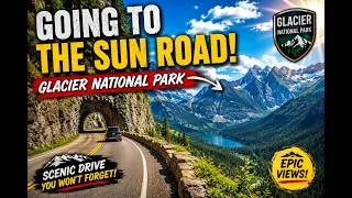 Thumbnail: Glacier National Park going up to Going to the Sun road 