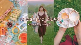 Thumbnail: creative summer days ☀️ crafts, sunset picnics & summer magic 🌀 Everyday Magic