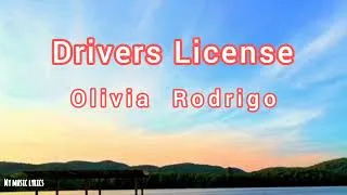 Thumbnail: Olivia Rodrigo - Drivers License (Lyrics)