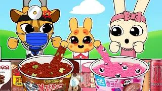 Thumbnail: DR. HOLLOW HAD A FAMILY... | Animal Hospital | Convenience Store MUKBANG animation | asmr | MYMY
