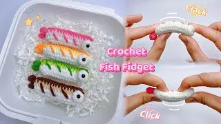 Thumbnail: Crochet Cute Fish Fidget 🐠| Easy Amigurumi Tutorial