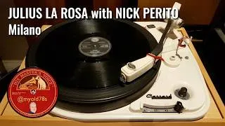 Thumbnail: Milano - Julius la Rosa 1958 78 rpm RCA RCA 1063