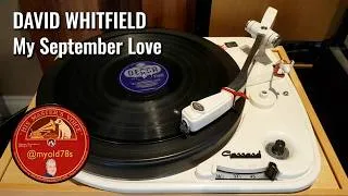 Thumbnail: My September Love - David Whitfield 1956 78 rpm Decca F 10690
