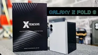 Thumbnail: XTREMESKINS Skin Install & Review for Samsung Galaxy Z Fold 8 (Wide) +Ringke Fusion Clear