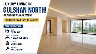 Thumbnail: Luxury Living in Gulshan-2, North – Brand New Apartment, Ready to Move In!