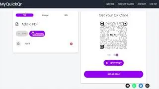 Thumbnail: YC S2021 - MyQuickQr - Demo Video