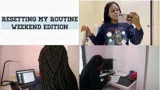 Thumbnail: A Weekend Reset Routine // Digital detox & Deadlines