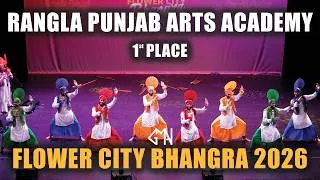Thumbnail: Rangla Punjab Arts Academy | 1st Place | Flower City Bhangra 2026 | Senior Bhangra Category