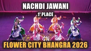 Thumbnail: Nachdi Jawani | 1st Place | Flower City Bhangra 2026 | All Girls Bhangra Category