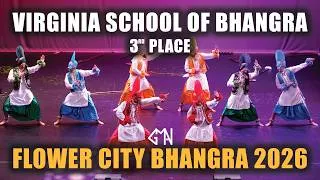Thumbnail: Virginia School of Bhangra | 3rd Place | Flower City Bhangra 2026 | Junior Bhangra Category