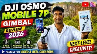 Thumbnail: DJI Osmo Mobile 7P Smart Phone Gimbal  - Review 2026 ! Best Mobile Gimbal Stabilizer with Auto Track