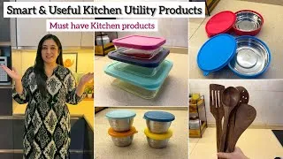 Thumbnail: Smart & Useful Kitchen Utility Products| Must Have Kitchen Products| Smart kitchen Essentials 