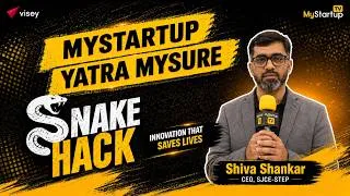 Thumbnail: Shiva Shankar, CEO, SJCE-STEP | Message @MyStartupTV