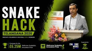 Thumbnail: Welcome SnakeHack 2026 Launch | MRFRI Wins Global Wellcome Trust Challenge Award @MyStartupTV