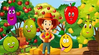 Thumbnail: Fruit and Vegetables ABC Song For Kids | Phonics Song for Kids | Learn the Alphabet & ABCs| ABC Song
