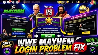 Thumbnail: Recover WWE Mayhem Account (2026) 🔥 How To Fix WWE Mayhem Log In Problem | 100% Working Trick