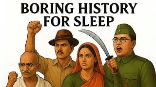 Thumbnail: Fall Asleep to the ENTIRE Story of Indian Independence | Boring History for Sleep