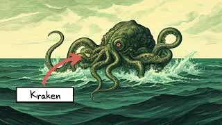 Thumbnail: How would you describe a sea monster? (Mystery Writing -- Similes)