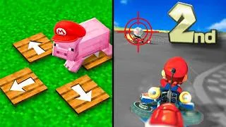 Thumbnail: I Trained this Pig to beat Mario Kart