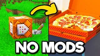 Thumbnail: I got hungry so I ordered pizza through Minecraft