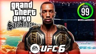 Thumbnail: Puse a C.J de (GTA San Andreas) en la UFC 🤯