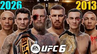 Thumbnail: TORNEO UFC 6: ¿Quién es Mejor? Peleadores de la UFC vs Ellos Mismos Años Atrás 🤯