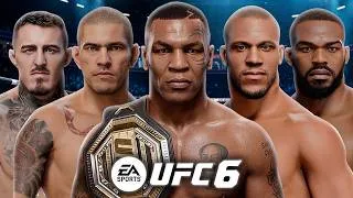 Thumbnail: Puse a MIKE TYSON en UFC 6 y esto pasó 🤯🥊