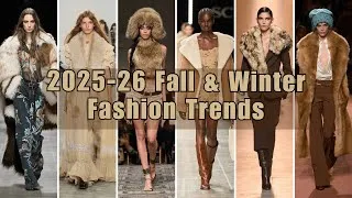 Thumbnail: 2025–26 Fall/Winter Fashion Trends | Runway Highlights & Must-Have Looks