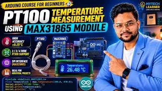 Thumbnail: PT100 Temperature Measurement using MAX31865 Module