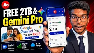 Thumbnail: Jio Gemini Offer 2026 | Gemini Jio Offer Gemini Jio Activate kaise kare|Jio Gemini pro Subscription