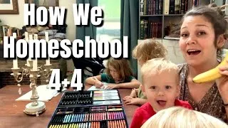 Thumbnail: What Homeschooling 4 Kids REALLY Looks Like With 8 Kids at Home