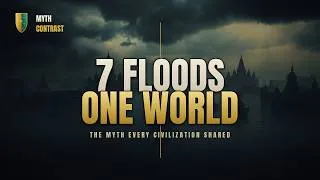 Thumbnail: Başlık: 7 Floods, One Drowned World — The Myth Every Ancient Culture Shared