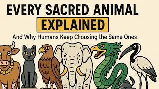 Thumbnail: Every Sacred Animal Explained (And Why Humans Keep Choosing the Same Ones)