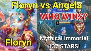 Thumbnail: ANGELA vs FLORYN: Who is the TRUE Meta Support in Mythical Immortal? | MLBB #mobilelegends
