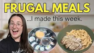 Thumbnail: What's for Dinner? // $100 Grocery Budget for 2 Weeks Part 2 // FRUGAL Family Meals I Made This Week