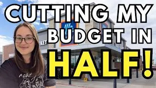 Thumbnail: I Cut My Grocery Budget in Half to Build My Pantry // Aldi Grocery Shopping & Pantry Stocking Tips
