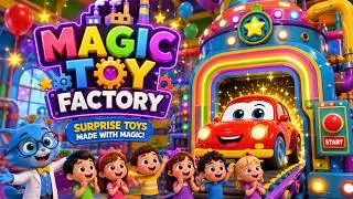 Thumbnail: Magic Toy Factory for Kids | Professor Blue Makes Amazing Toys | Surprise Toy Machine | kids Video