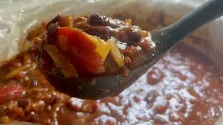 Thumbnail: RECIPE: Crockpot Vegetable Chili Vegetarian Version | Cozy & Budget Friendly