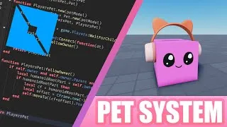 Thumbnail: How to make a Pet System on Roblox using Object Oriented Programming