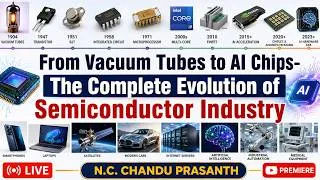 Thumbnail: The Tiny Chip That Created Modern Civilization | Full Semiconductor Industry History & Evolution