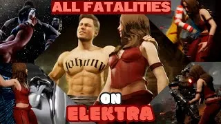 Thumbnail: All Fatalities on Elektra - Mortal Kombat 1