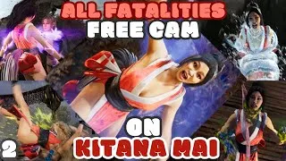 Thumbnail: All Fatalities on Kitana Mai (Free Cam) - Mortal Kombat 1 [PART 2]
