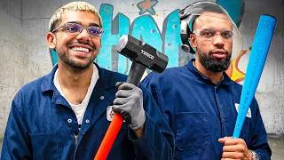 Thumbnail: N3on & Dillon Brooks Go To A Rage Room!