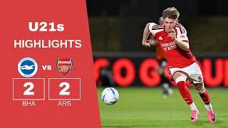 Thumbnail: Arsenal U21 2-2 Brighton U21 | Scanlon Debut Goal, Zecevic-John & Mooney Combine Late (31/08/26)