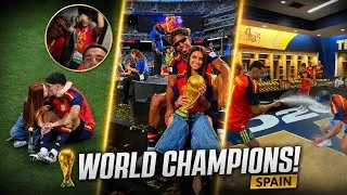 Thumbnail: Spain Players & Families Celebrate Historic FIFA World Cup 2026 Victory Over Argentina!
