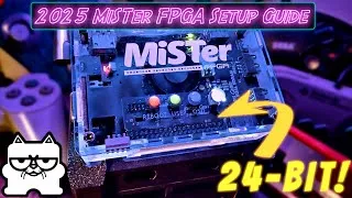 Thumbnail: MiSTer FPGA 2025 Setup & Build Tutorial | Retrocastle 24-Bit I/O Board + DIY Mount